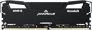 Timetec Pinnacle Konduit 16GB DDR4 3200MHz PC4-25600 CL16-20-20-40 XMP2.0 Overclocking 1.35V Dual Rank Compatible for AMD and Intel Desktop Gaming PC Memory Module - Black