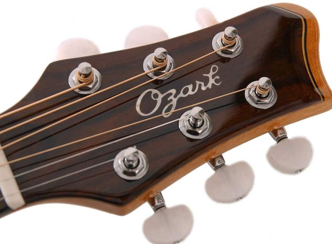 Ozark Guitare folk Petit Corps Koa laminé/en cèdre massif