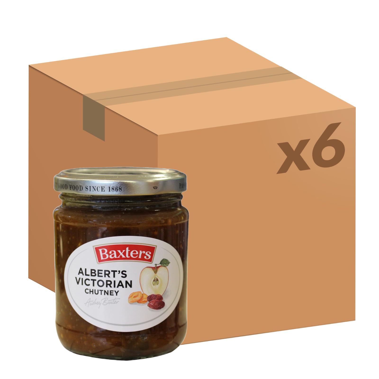 Baxters Albert's Victorian Chutney, 270 g (Pack of 6)