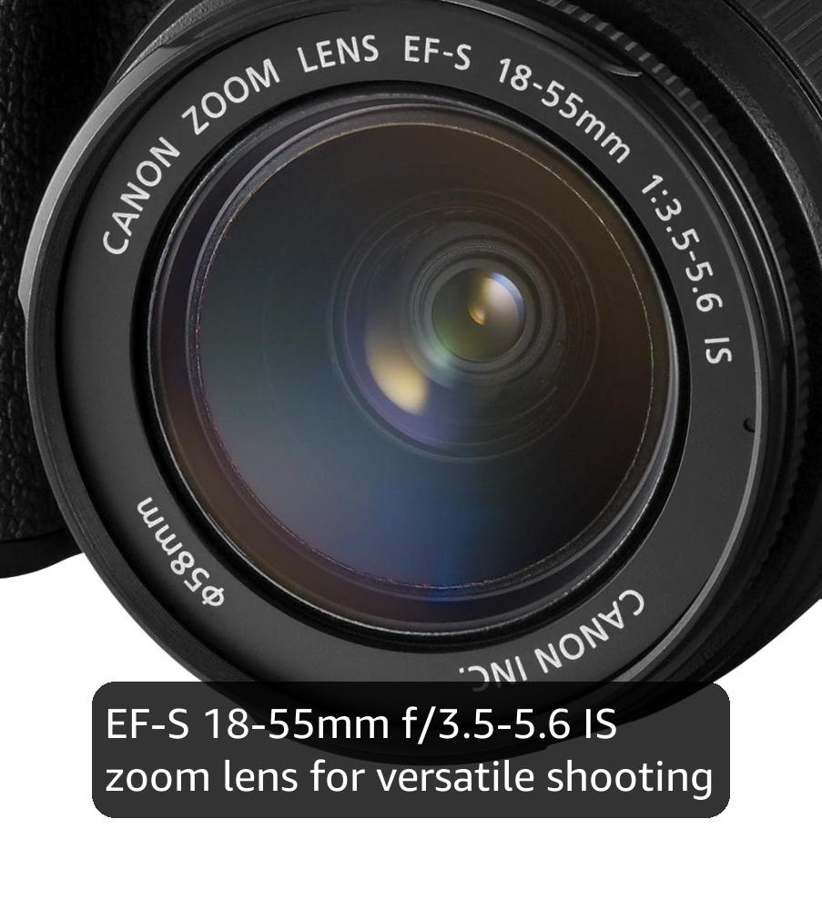 Canon EOS 500D Digital SLR Camera (incl. EF-S 18-55 mm IS Lens Kit