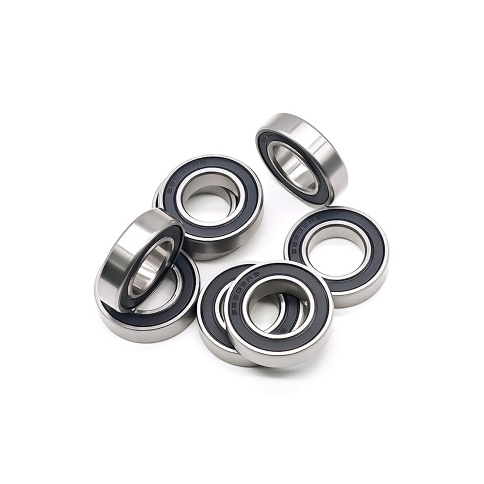 Lot de 10 roulements à billes S6902RS 15 x 28 x 7 mm ABEC-7 440C en acier inoxydable S 6902RS roulements à billes en acier inoxydable 6902