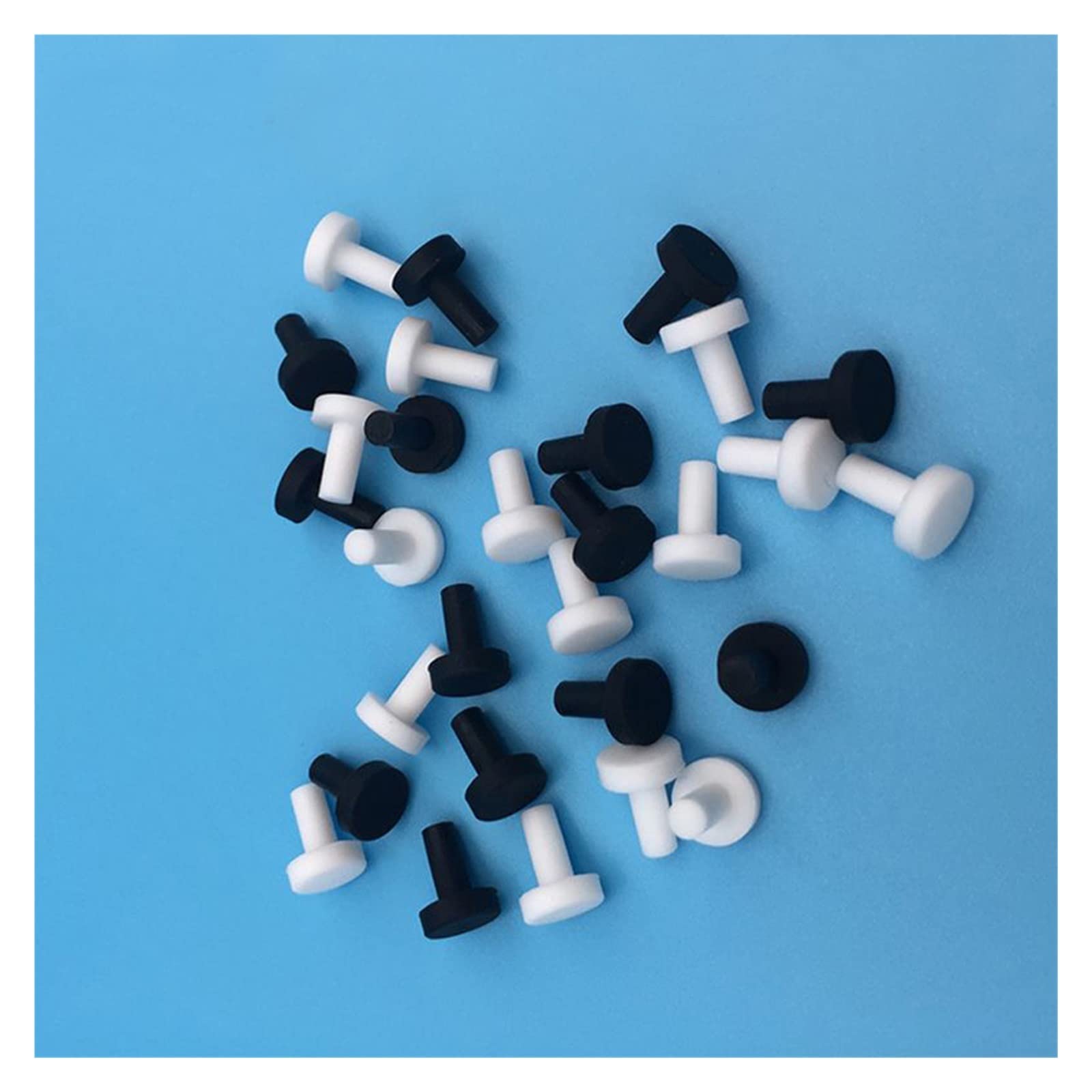 10 pezzi tappi for fori in gomma siliconica, diametro 2,7 mm a 10 pezzi tappi for fori in gomma siliconica, diametro 2,7 mm a