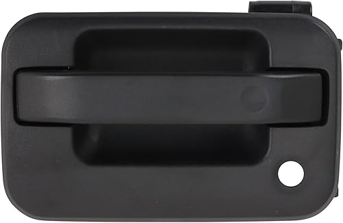 Miniatura 166 de TRQ Manija de la puerta exterior trasera izquierda del lado del conductor negra compatible con Honda Civic 2001-2005