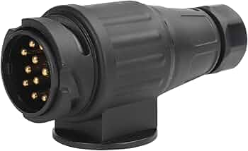 Adattatore Rimorchio da 13 a 7 Pin 12V Convertitore Elettrico Rimorchio /Caravana/Spina di Rimorchio Auto/Carrello