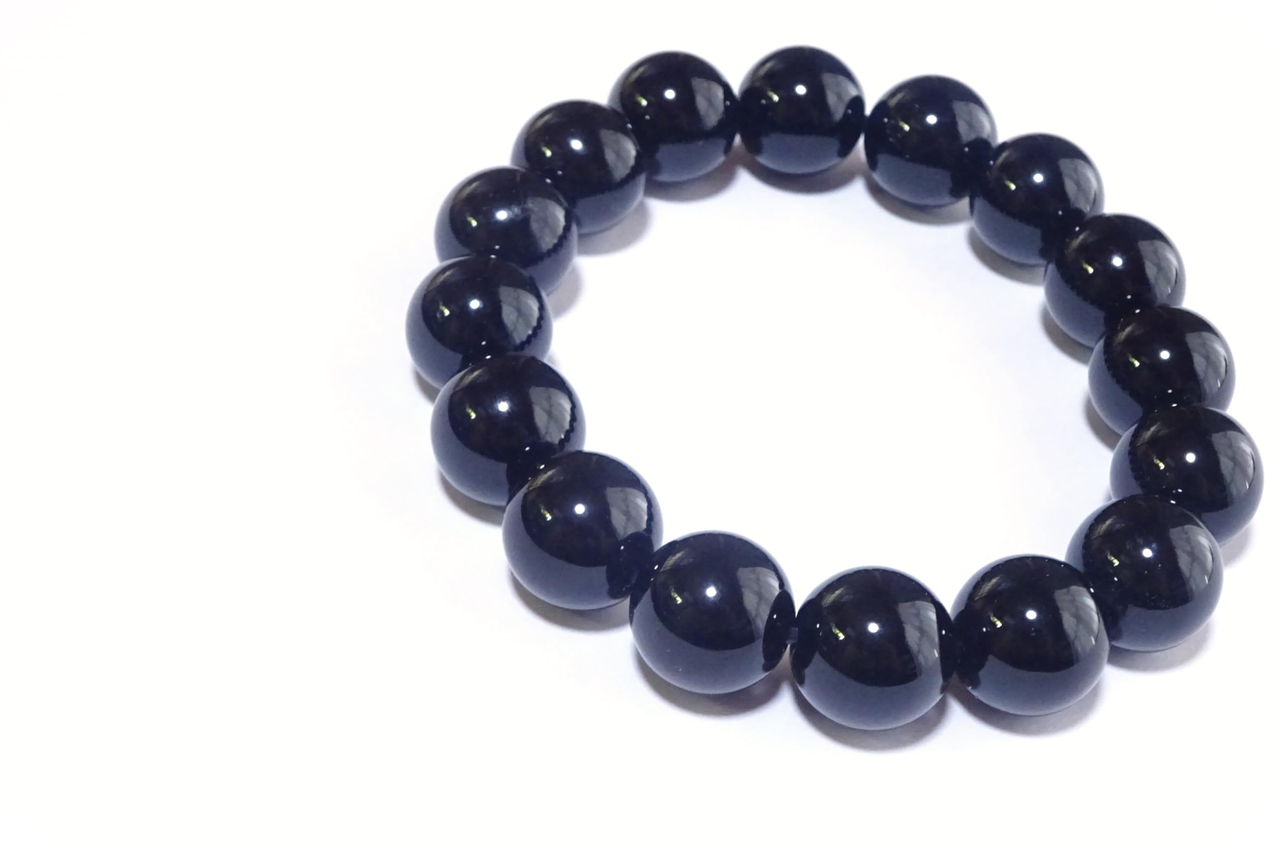 天然石 超大玉 モリオン ブレスレット 【公式通販】