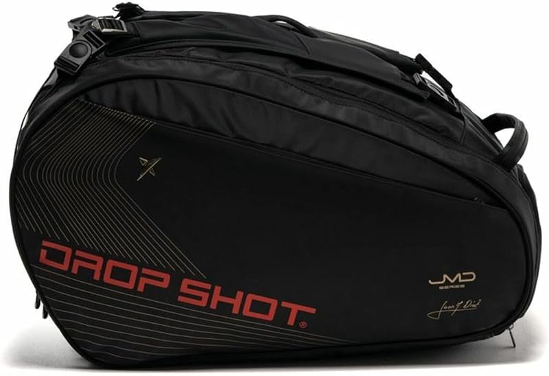 Paletero Airam JMD Unisex - Capacidad para hasta 2 palas - Versátil paletero multicolor - Alternativa para deportistas de tenis - Múltiples bolsillos y bolsa para zapatos de JMD