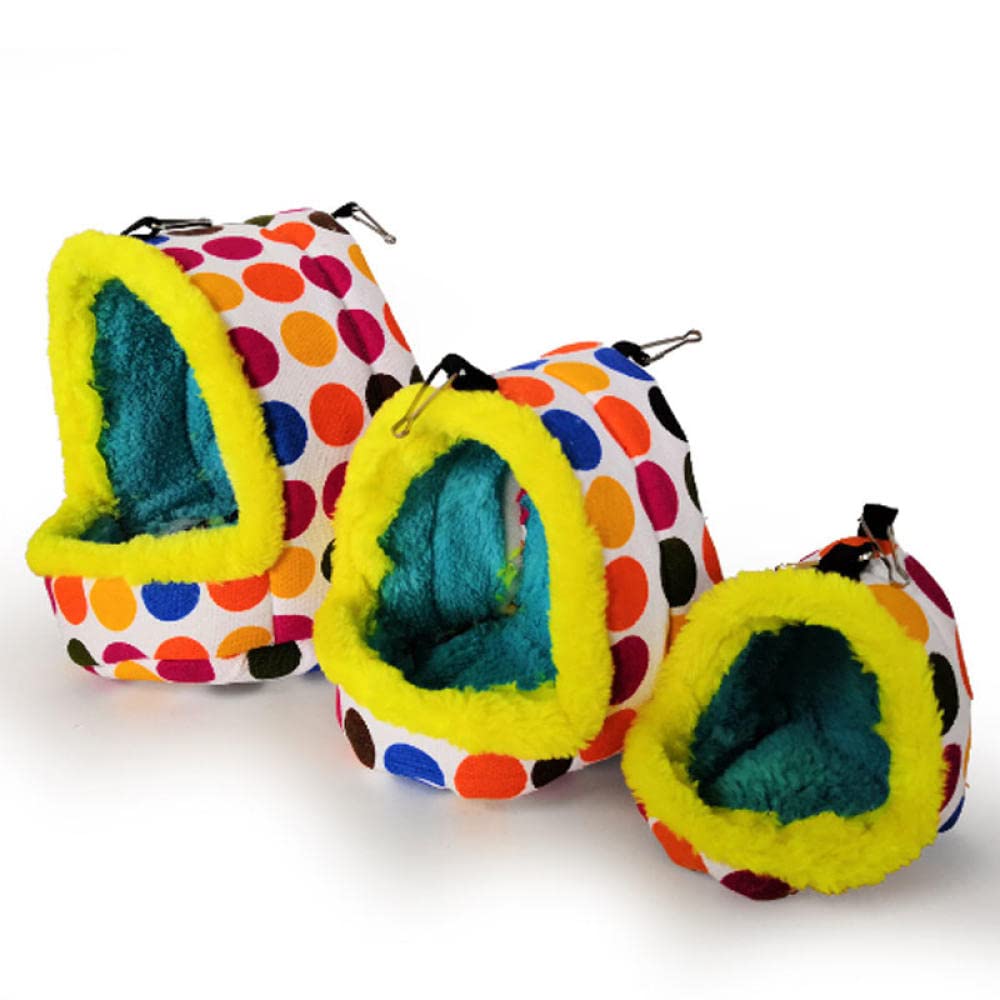 Nido de pájaros, Hamaca for hámsteres, Mascotas, pájaros, Loros, Nido, casa, Cama Colgante, cálida, Jaula, cabaña, Tienda de campaña, Cueva, Saco Dormir for hámster, M(M)