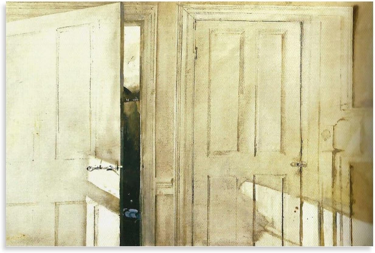 Toile Art Mural Andrew Wyeth pour sublimer la décoration esthétique de votre salon moderne