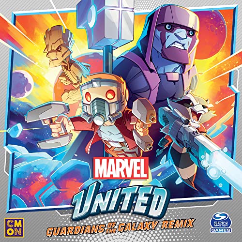 CMON Marvel United Guardians of The Galaxy Remix Board Game