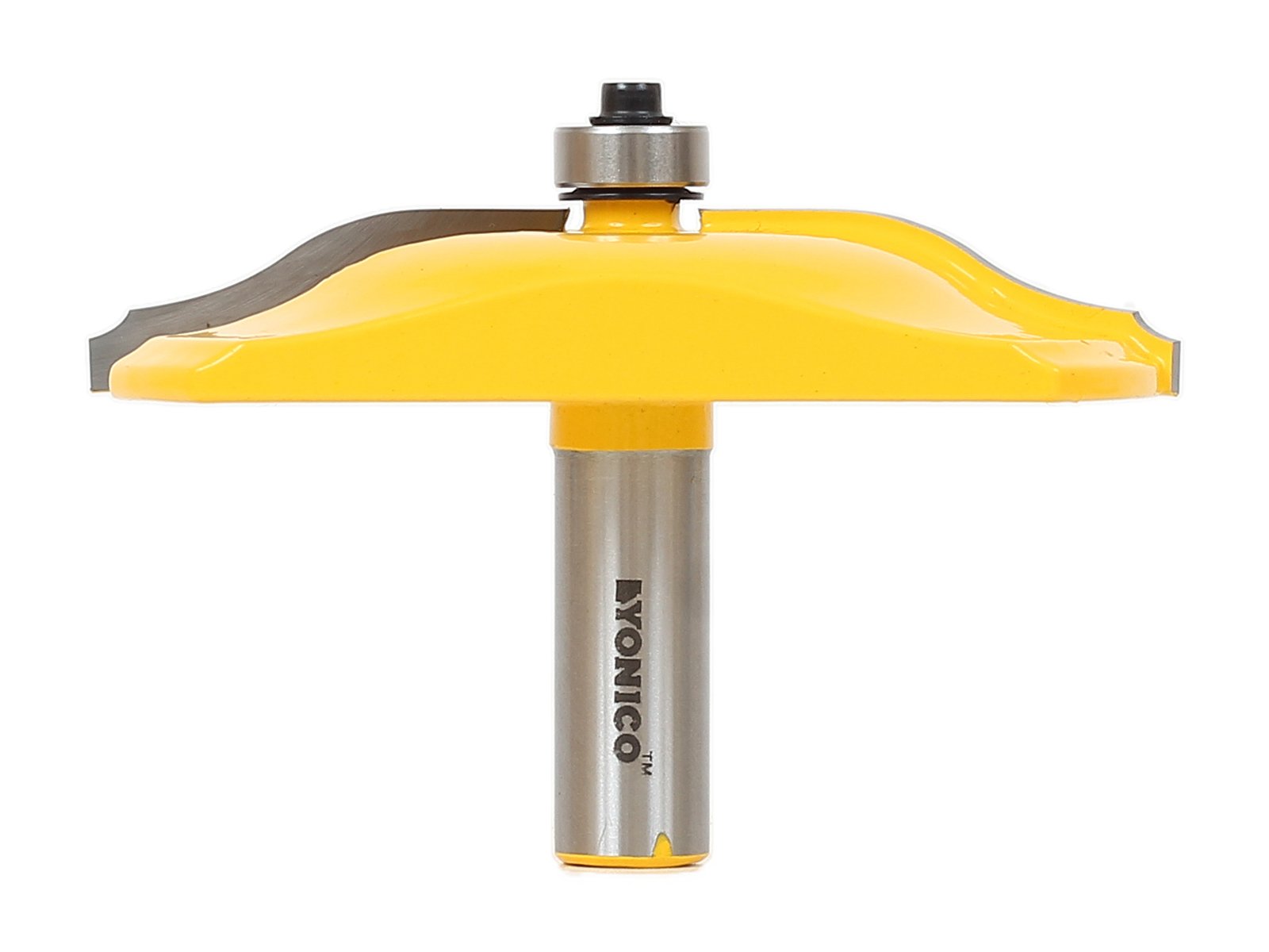 YONICO Raised Panel Cabinet Door Router Bits 3-1/2-Inch Diameter Ogee Bead 1/2-Inch Shank 12140