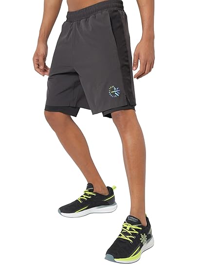 Tonal Panel Active Shorts