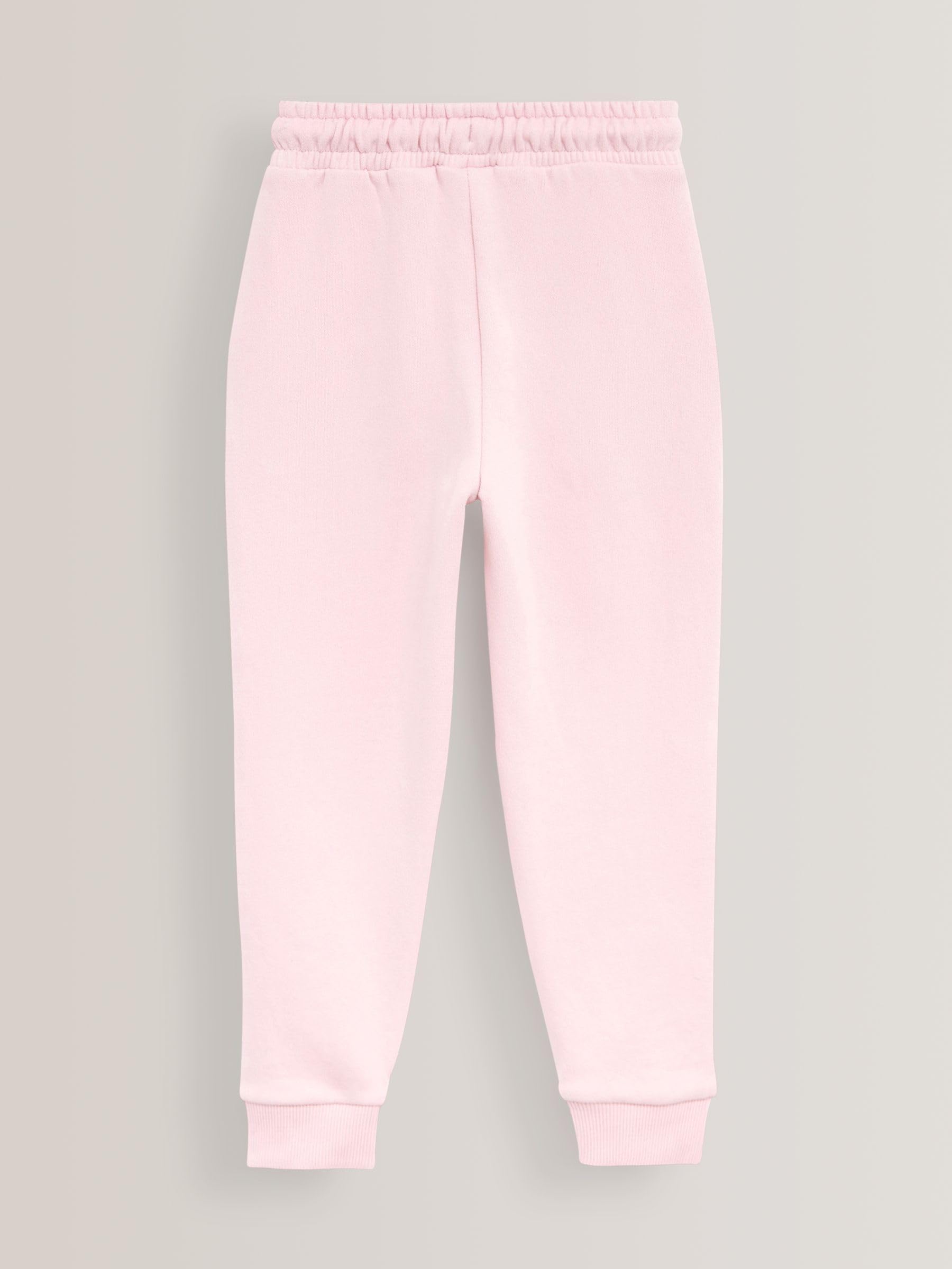 NEXT Niñas Pack de 3 Pantalones de chándal de Punto Suave y Corte Holgado