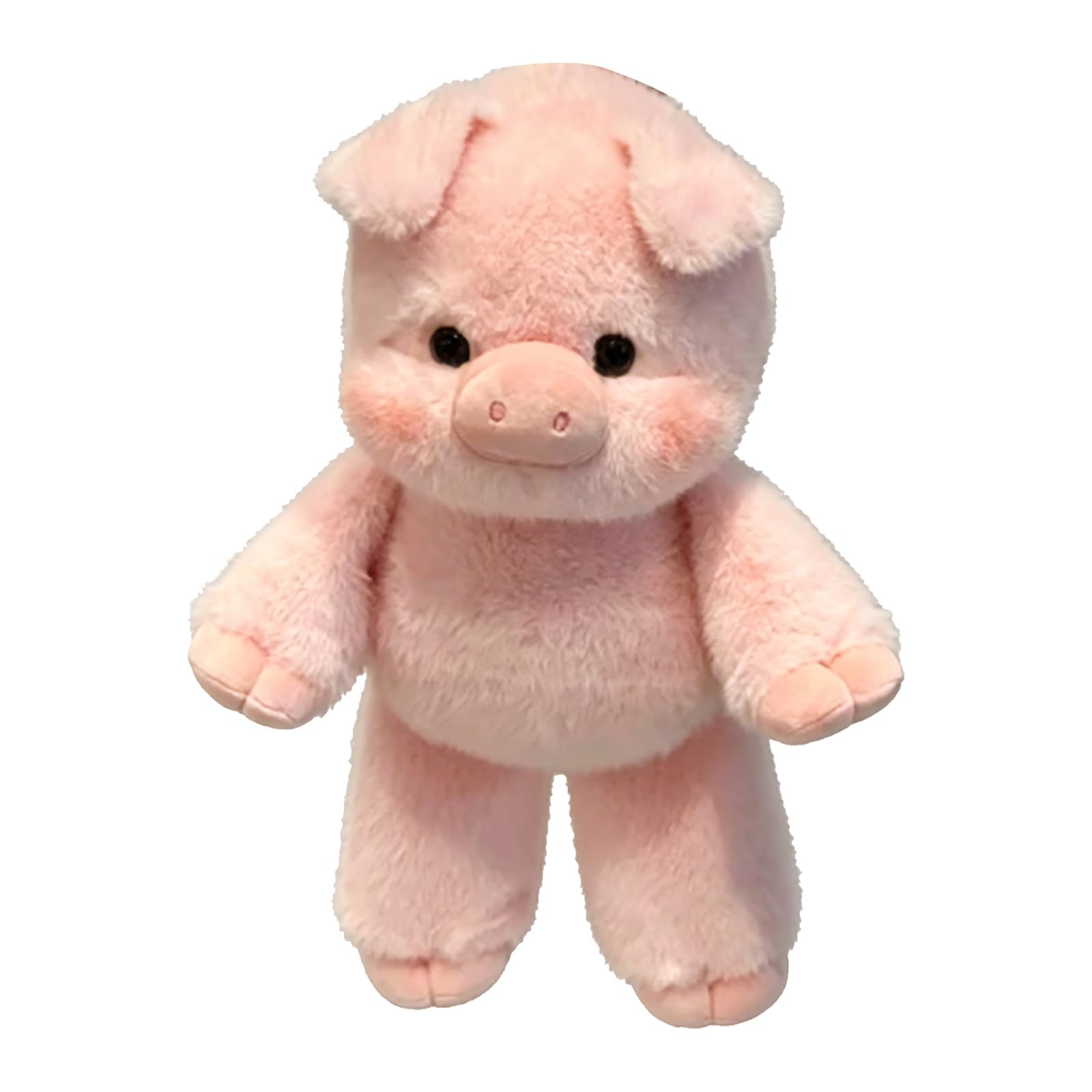 Running Plushies, Soft Cute Running Pink Highland Cow Plush, Interactive Moving Legs Stuffed Animals for Stress Relief for Decor Gift Desk Companion (Mini pig 01, 17.7IN) â image 1
