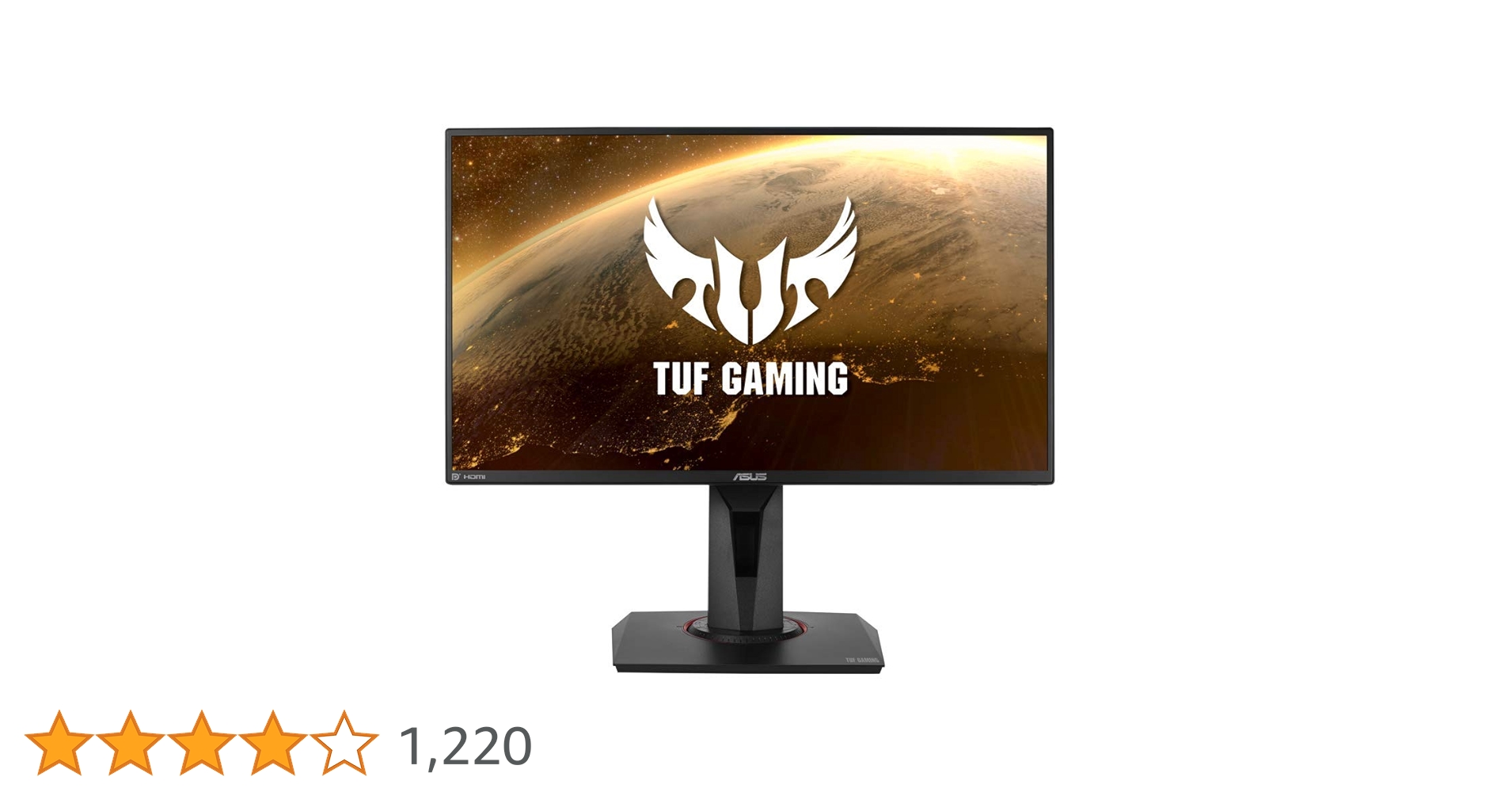ASUS TUF Gaming VG259Q, 25 Inch(24.5 Inch) FHD (1920x1080) Gaming