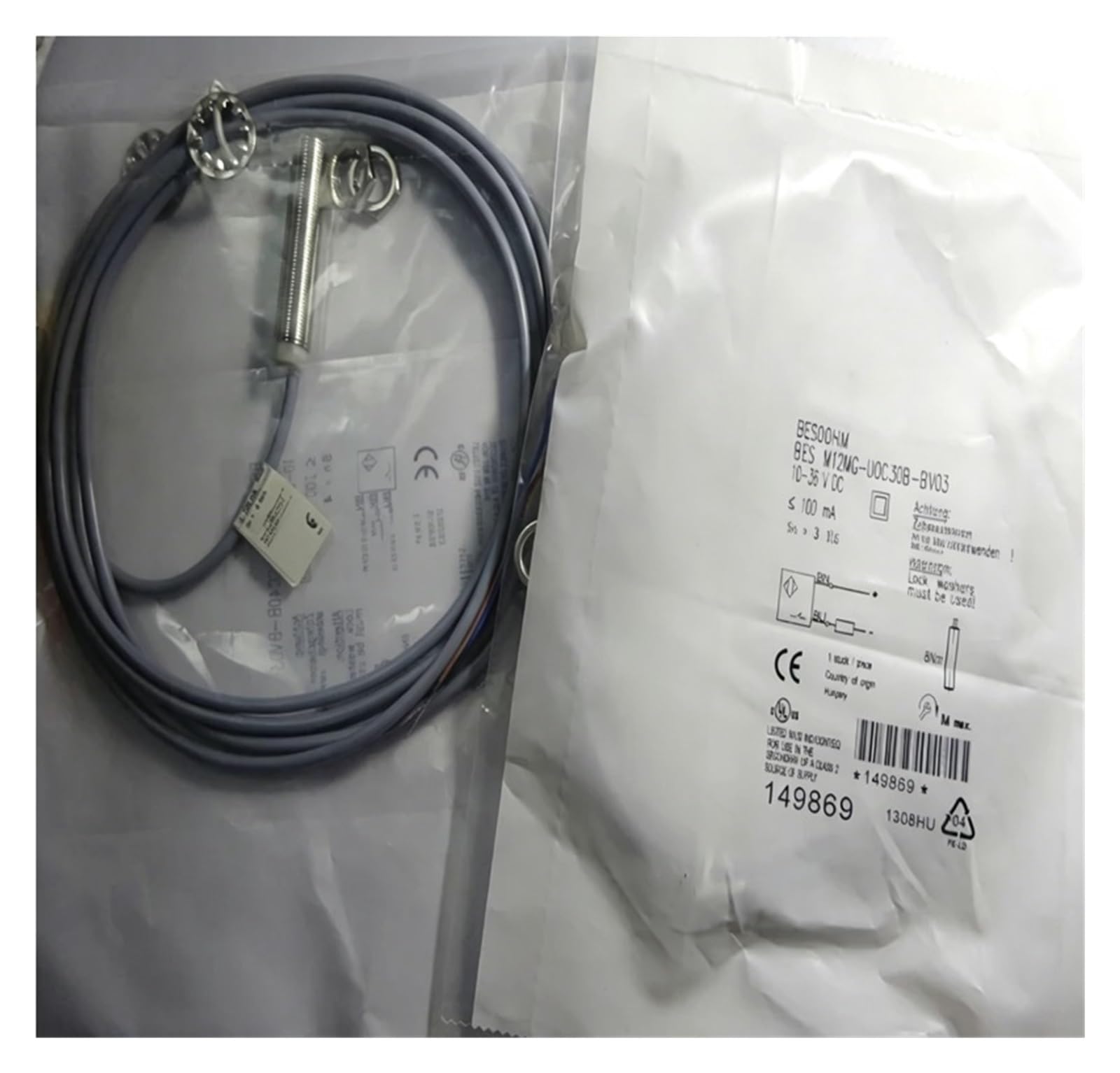 CJKXPZMH 1pcs Proximity switch BES004L BESM12MG-PSC80F-BP02 sensor