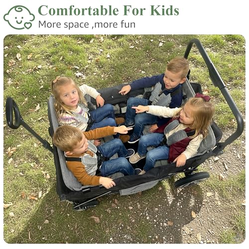 MomZi 4 Seater Foldable Wagon