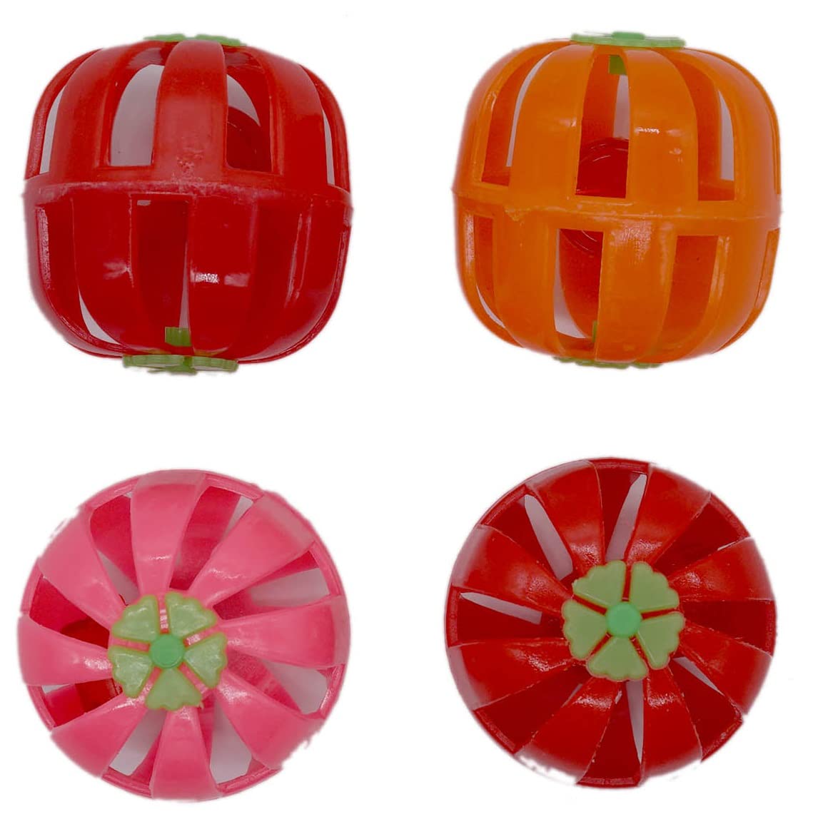 PETS EMPIRE Colourful Cat Ball Toy with Jingle Bell Inside,Pet Kitten Cat Toy Teaser, Ball Chase Rattle Toy Pack of 3 Assorted Colours,Material Plastic,Size Small 3 cm (B09KRXWP9K) Amazon Price History, Amazon Price Tracker