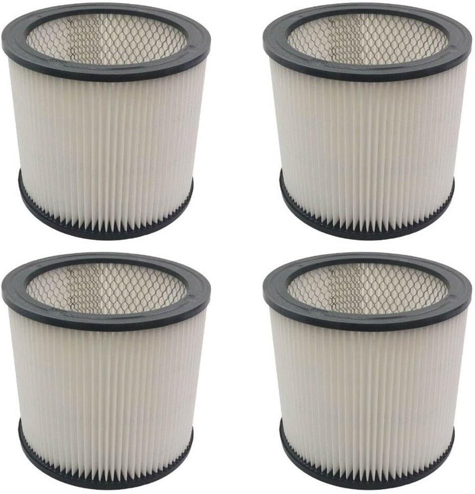 90304 9030400 903-04-00 903-04 903-50-00 Filter Cartridge Replacement for Shop-Vac Fits for 6 Gallon Shop Vac, 4-Pack