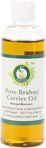 Miniatura 5 de Aceite de Brahmi  Bacopa Monnieri  100% puro natural  prensado en frío  Aceite para el cabello Brahmi  para el crecimiento del cabello  para la piel