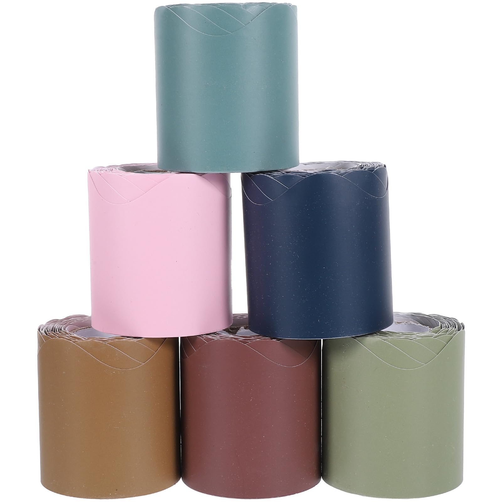 Décoration murale en classe et bureau avec 6 rouleaux de bordures en papier