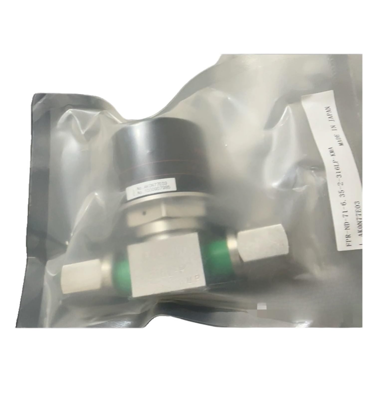 Pneumatic Diaphragm Valve FPR-ND-71-6.35-2-316LP-KMA 1/4