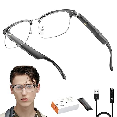 Ai Translator Glasses, Ai Smart Glasses Translator, Wireless Bluetooth Glasses
