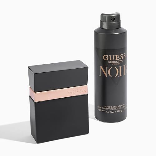 Miniatura 7 de GUESS Eau de Toilette Seductive Noir para hombre, 1.7 Fl Oz