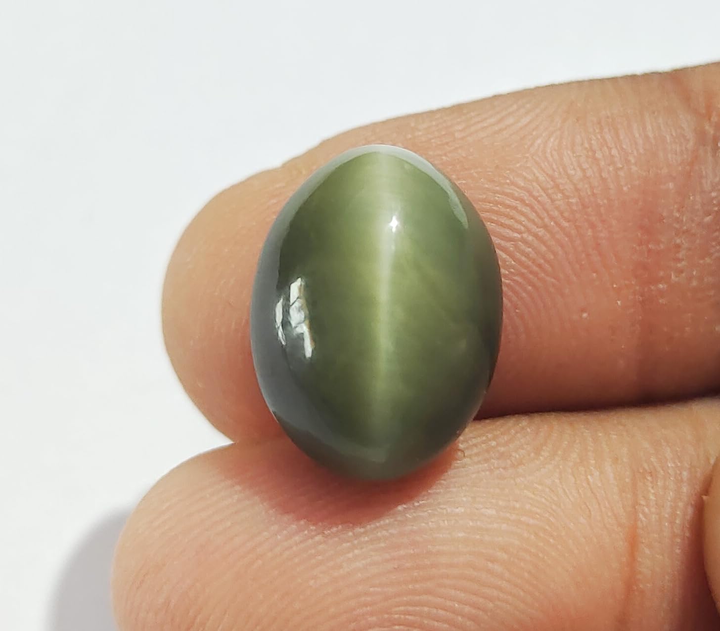 LMDPRAJAPATIS Natural Cate's eye Lehsunia Original Certified Gemstone 4 carat to 12 Ct