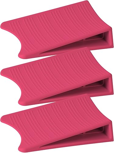 Vista 28 de Topes de puerta patentados originales para la parte inferior de la puerta, tope de puerta de goma antideslizante, cuña de puertas para alfombras