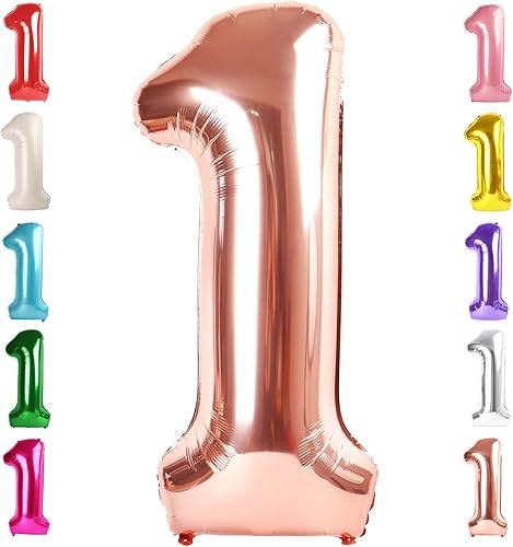 Vista 125 de Globos del números 0 de 40 pulgadas para formar los números 10, 20, 30, 40, 50, 60, 70, 80, 90, 100, para decoración de cumpleaños, bodas, eventos