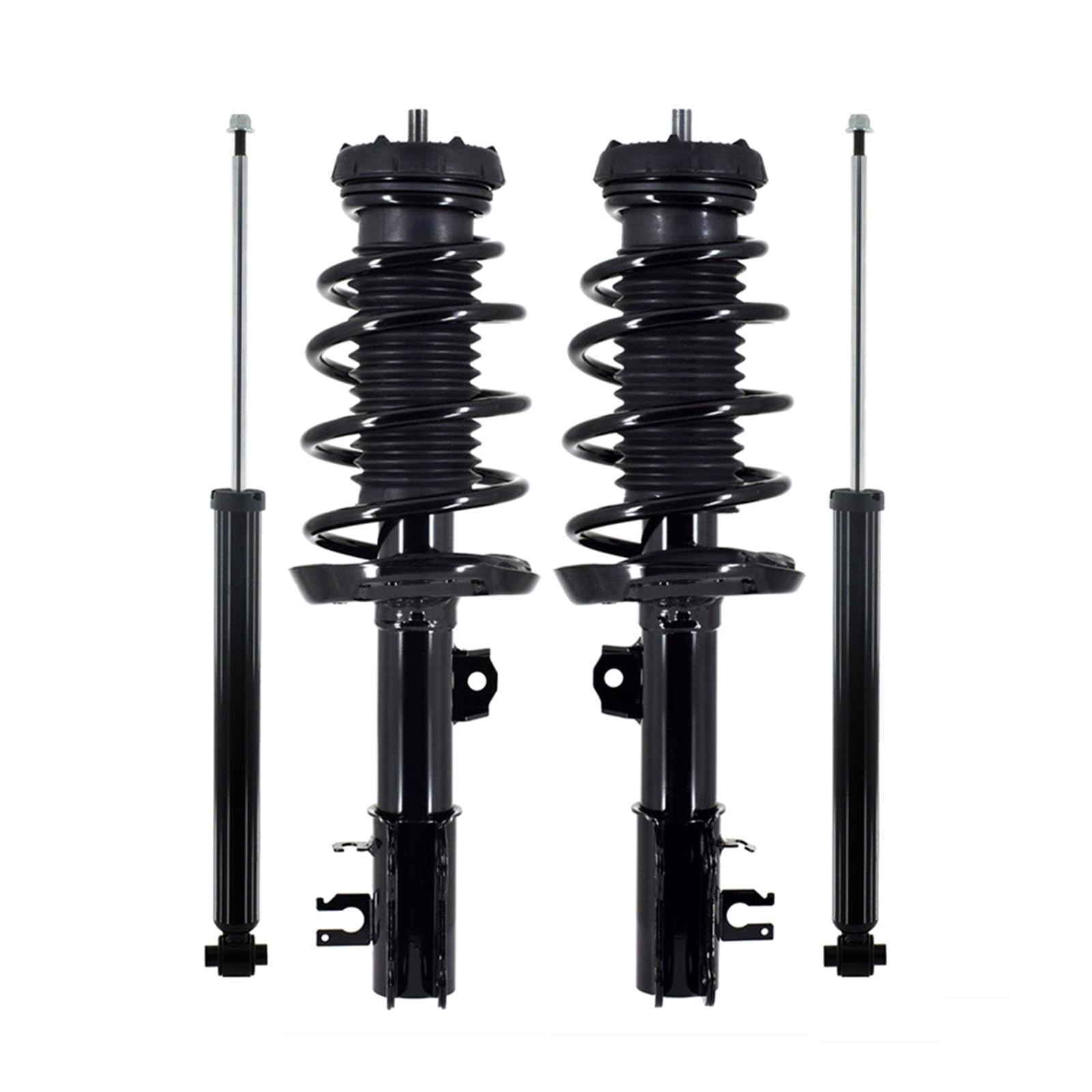 Set of 4 Front Quick Complete Strut-Coil Spring Assembly-Rear Shock Absorber Compatible With 2012-2020 Chevrolet Sonic
