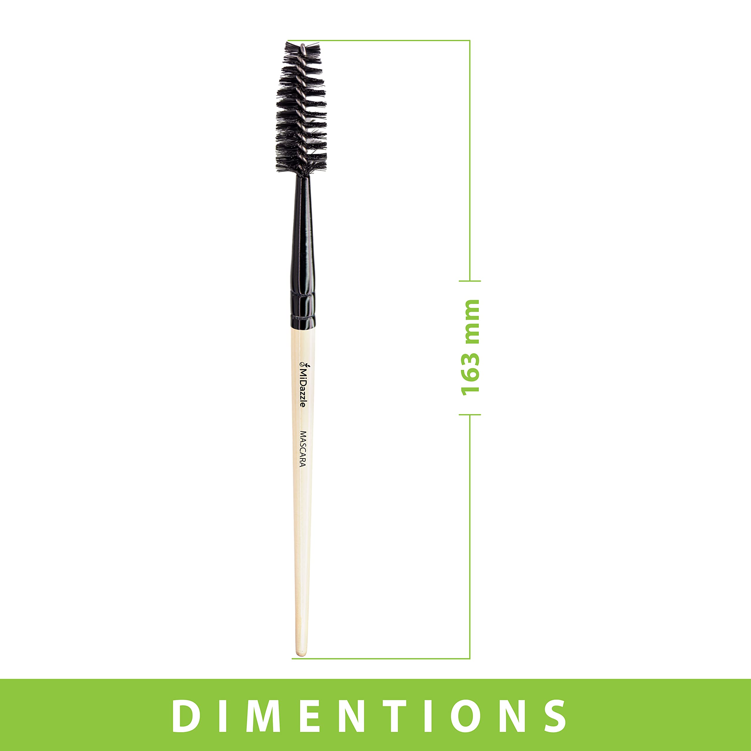 Midazzle Premium Wooden Mascara Brush (MIMB00511) - Image 4 thumbnail
