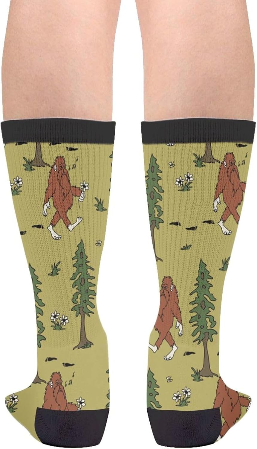 Novelty Fun Crew Socks Fashion Comfortable Men And Women Crazy Dress Socks image 2