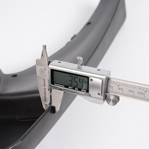 Miniatura 7 de Juego de 4 piezas compatibles con Dodge Ram 1500 2500 3500 2009-2016 protectores contra salpicaduras delanteros y traseros moldeados protectores