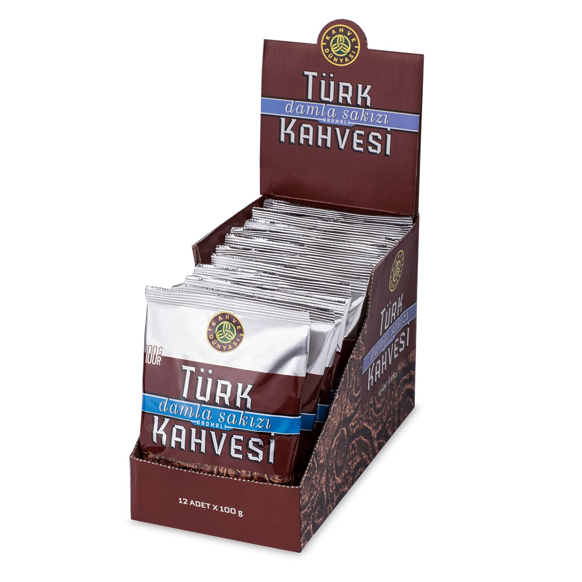 Kahve Dünyası Turkish Coffee with mastic flavour, 12x 100 gram