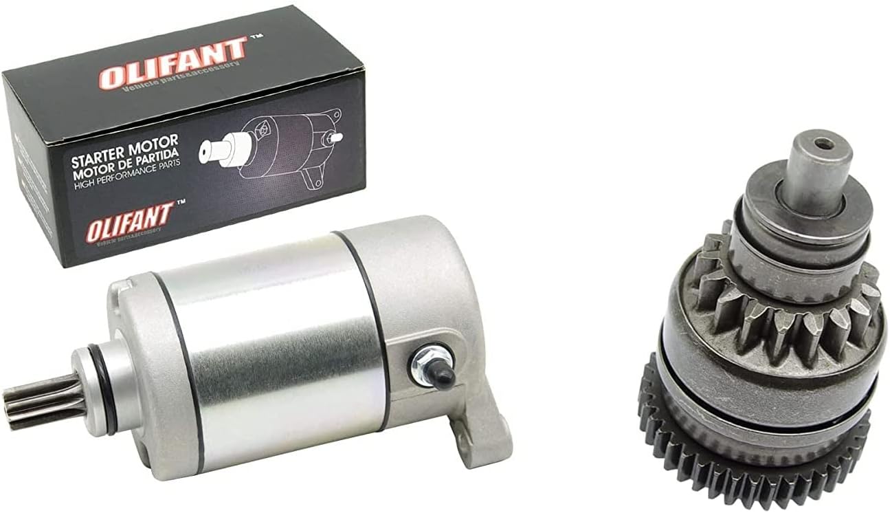 Starter & Drive Bendix for Polaris Sportsman 325 330 335 425 400 450 500 ATV UTV Ranger Magnum Trail Blazer Trail Boss Scrambler Starter