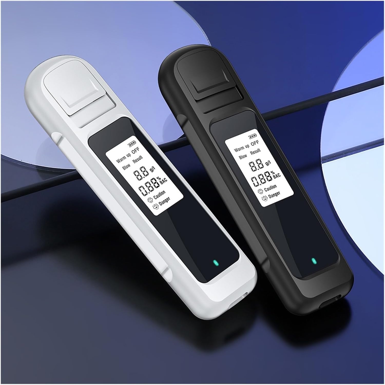 Breath Alcohol Tester, Compatible With Professional Breath Testing Tools(Blue)