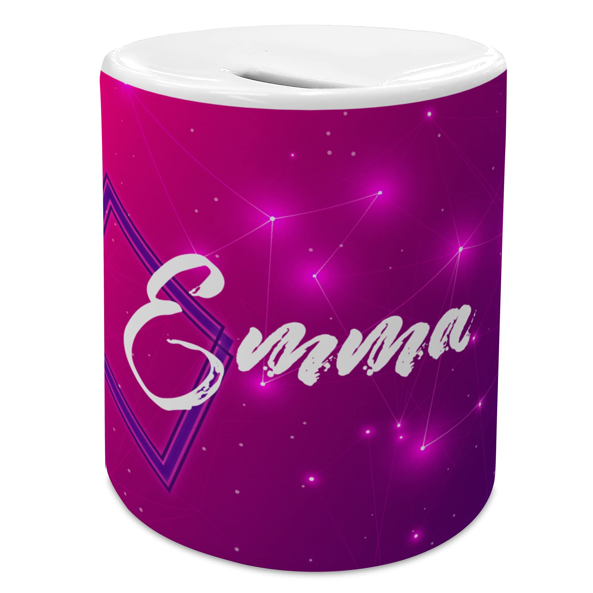 Salvadanaio In Ceramica Personalizzabile - Con Foto E Testo, Apribile, Idea Regalo Per Bambini E Adulti - Foto 4