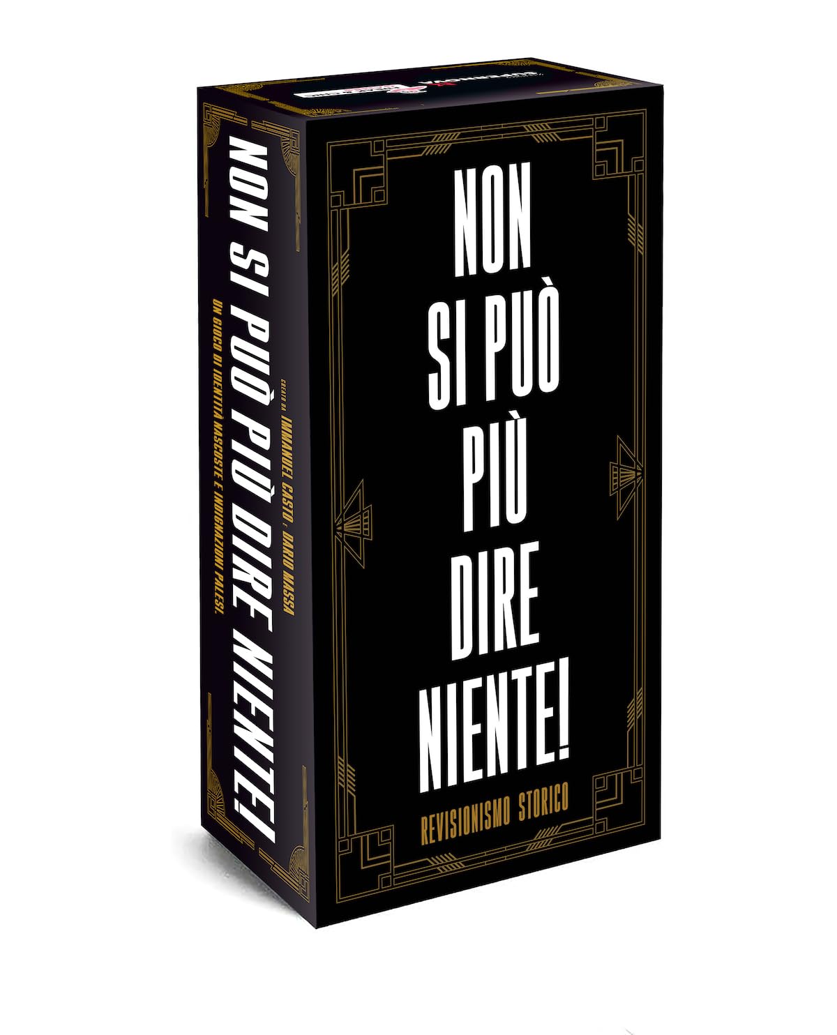 Studio Supernova - You Can Not Say Nothing! Historical Revisionism - Third release of the party game for indignant adults signed Immanuel Casto, 4-12 players, 18+, Italian Edition