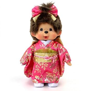 セール中　モンチッチ ぬいぐるみ 振袖 男の子 /女の子Sサイズ 着物 セキグチ Amazon.co.jp: モンチッチ ぬいぐるみ 振袖 女の子 女の子S
