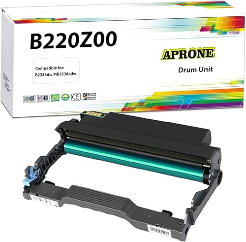 Unidad de tambor B2236 B220Z00 compatible con Lexmark B2236 Unidad de imagen para impresora B2236dw MB2236adw (12500 páginas, 1 unidad)