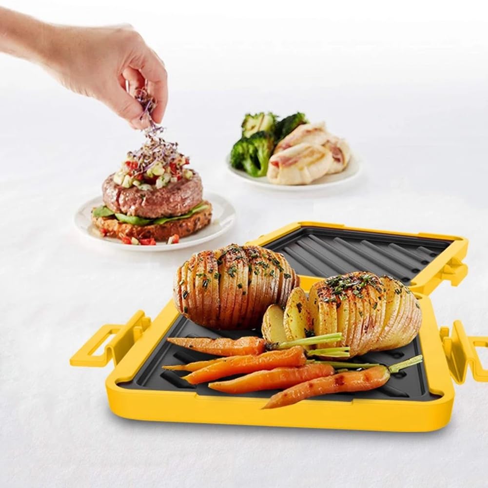 Tostadora para Microondas,Sándwich para Microondas,Sándwich para Tostadas para Microondas,Tostadora para Verduras,Tostadora para Verduras