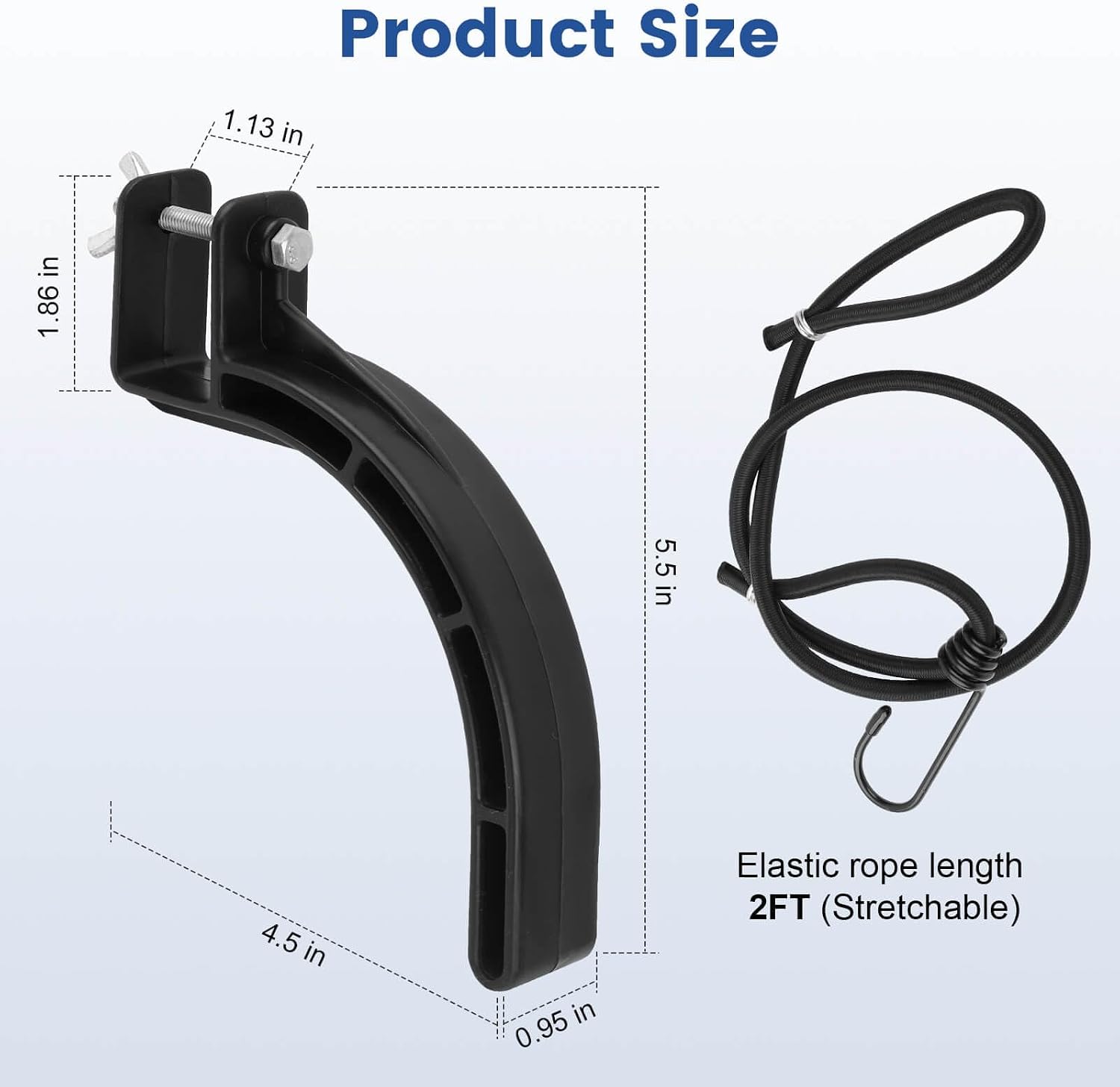 QCG Climbing Tree Stand Accessories, Rapid Climb Stirrups, 2 Pcs image 2