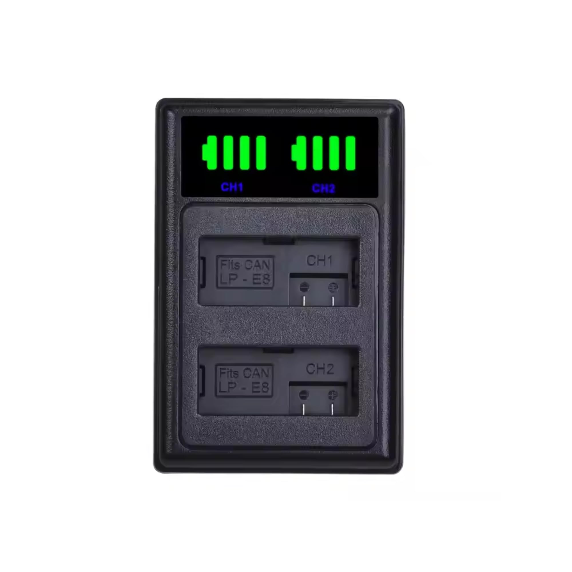 SOCCIA (LP-E8) Dual Camera Battery USB Charger - Fast Charging with Input (5V-2A 10W) & Output (8.4V-5W) - Compatible with Canon DSLR Cameras - Lightweight & Portable Design for Travel & Studio-picture-29
