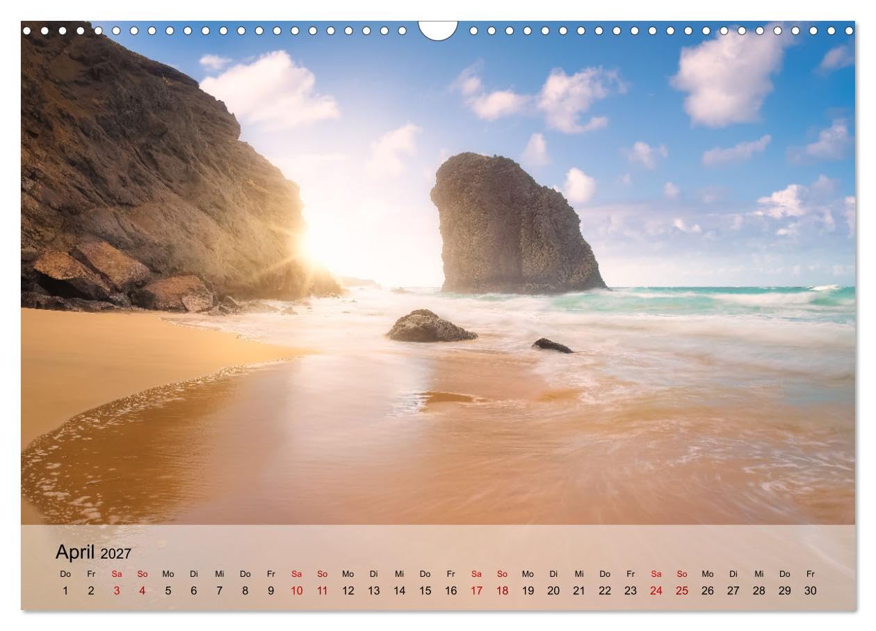 CALVENDO - Wunderschöne Meereslandschaften (Wandkalender 2027 DIN A3 quer), Monatskalender: Zwölf Meereslandschaften für Meeressüchtige.