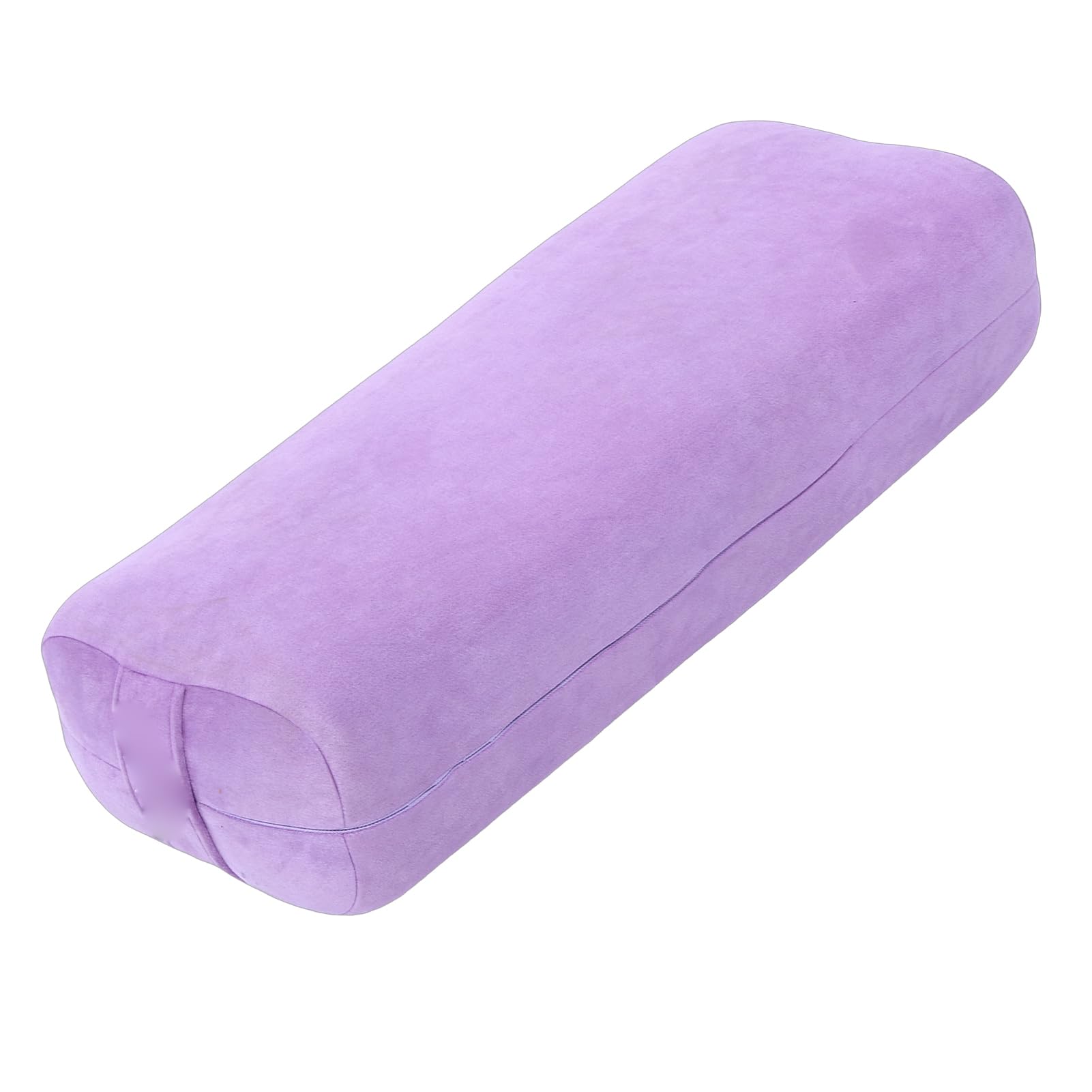 Bediffer Cuscino da Meditazione Comodo Cuscino da Pavimento Morbido per il Relax e la Meditazione a Casa 65x25x15 Cm (Viola)