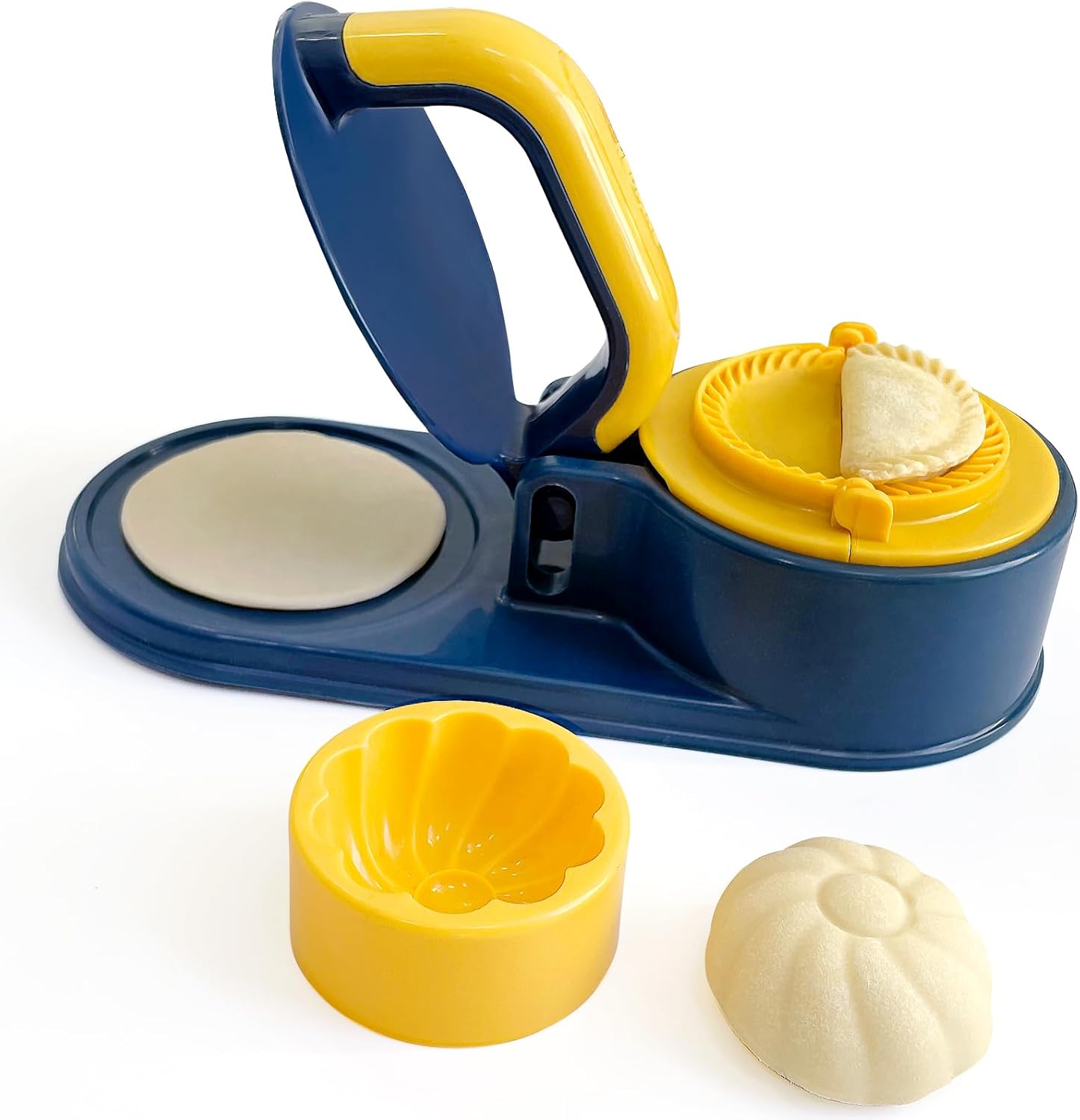 Amazon.com: 3 in 1 Dumpling Maker Machine, Dough Presser Dumpling Press ...