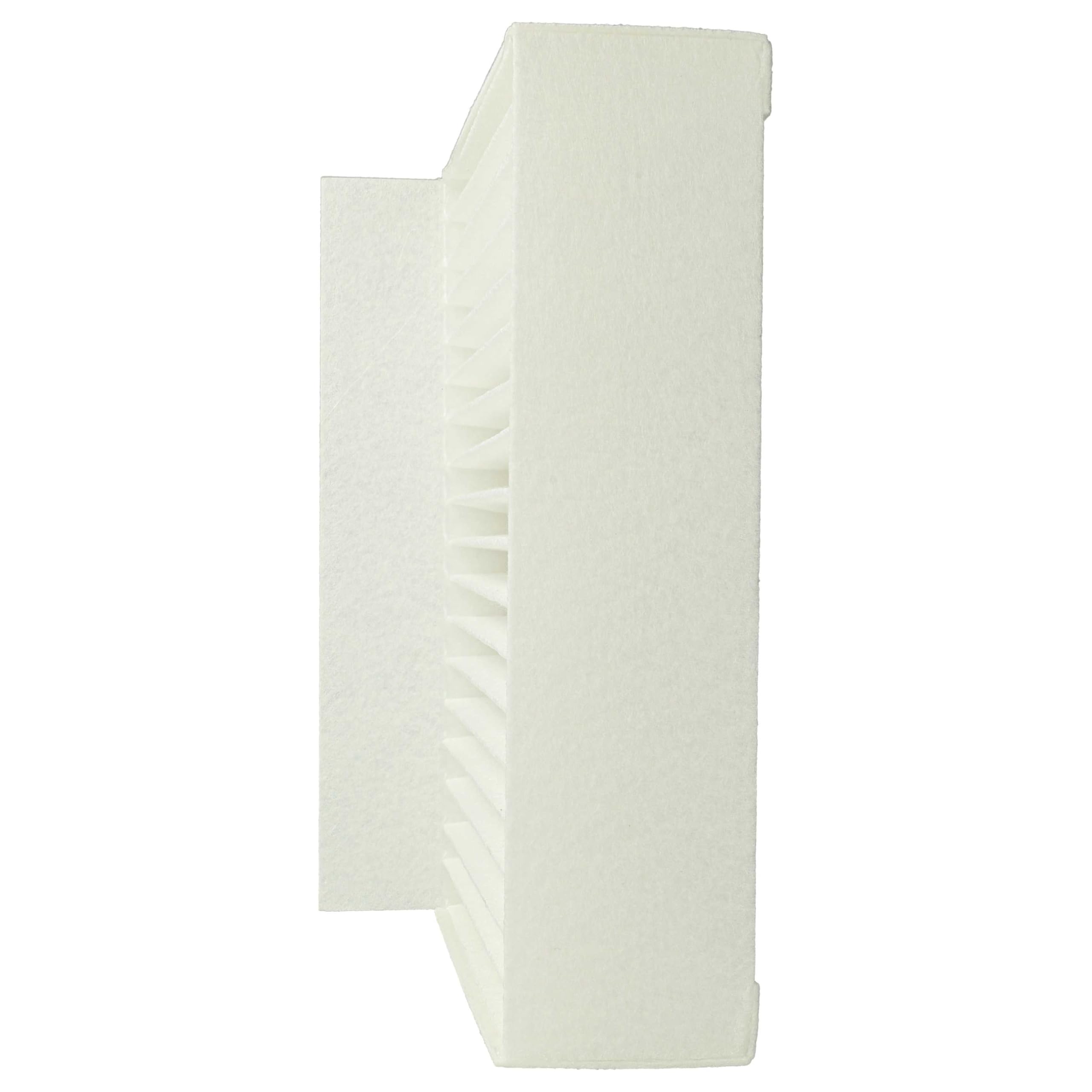 Vhbw 4 Filtri Aria M5 Di Ricambio Per Sistema Di Ventilazione Lunos Nexxt – Bianco, 17,8x14,65x2,5 Cm