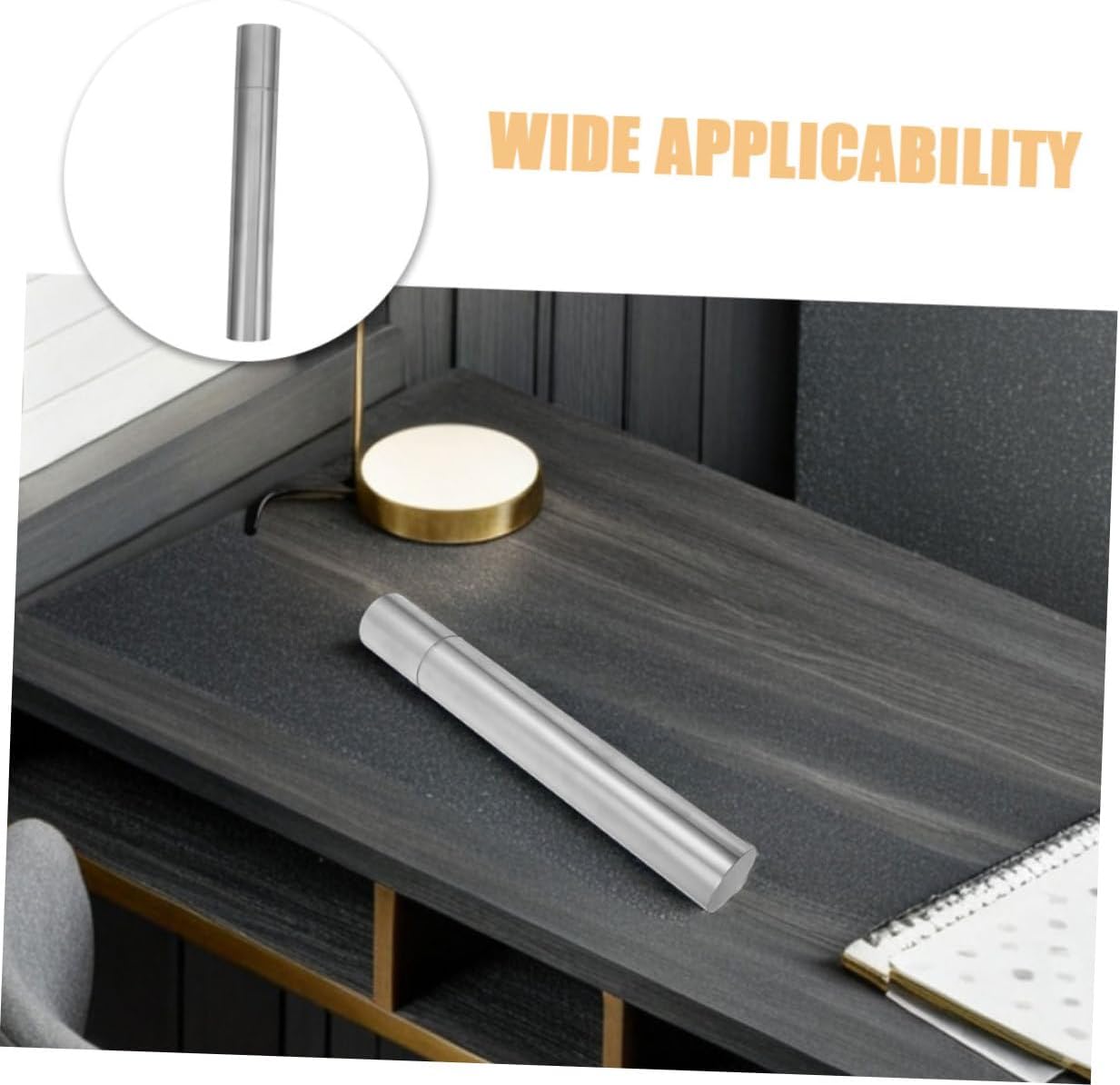 TEHAUX Stainless Steel Document Tube Holder for Diploma and Posters, 2Pcs