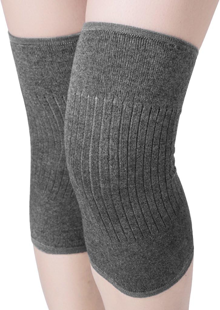 YKingder 2 Pcs Winter Soft Thermal Knee Braces Leg Warmers